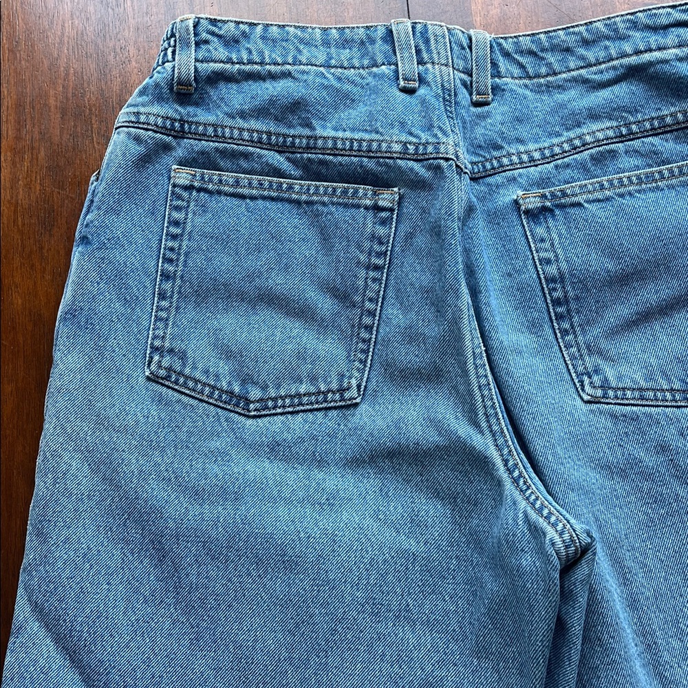 VTG LL Bean Flannel Lined Original Fit/Relaxed Jeans Size 14 - Picture 10 of 12